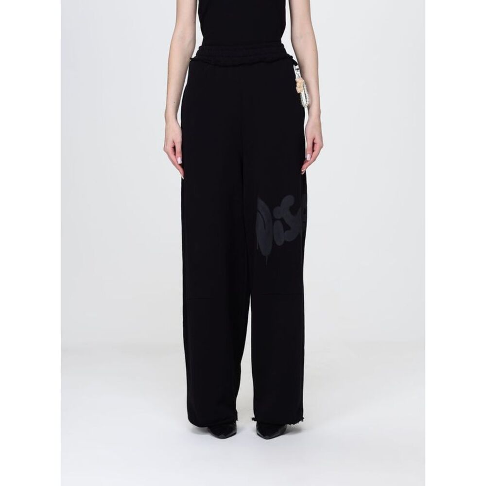 Disclaimer Pants Woman Black